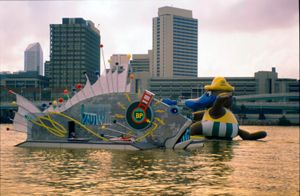 1988년 4월 30일경 브리즈번 엑스포 88 브리즈번 강 엔터테인먼트