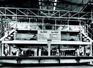 플로트 유리 생산 라인