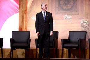 2014년 CPAC에서 의료 관련 패널 토론 중인 프라이스