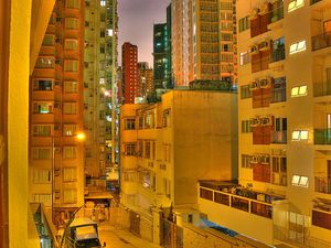 해피밸리의 주택 단지