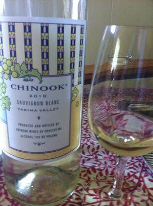 워싱턴주의 야키마 밸리에서 생산된 소비뇽 블랑