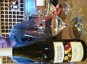 퓨메 블랑으로 라벨이 붙은 워싱턴 주산 소비뇽 블랑