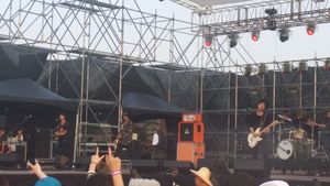 2015년 부산 록 페스티벌에서.