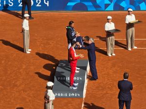 남자 단식 시상식