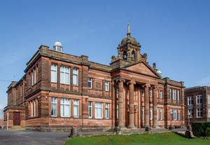 덤프리스 아카데미(Dumfries Academy)의 미네르바 건물