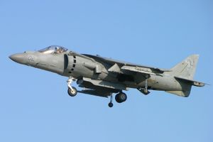 원고 존 레너드가 펩시코로부터 받아야 한다고 주장했던 AV-8 해리어 II 제트기.