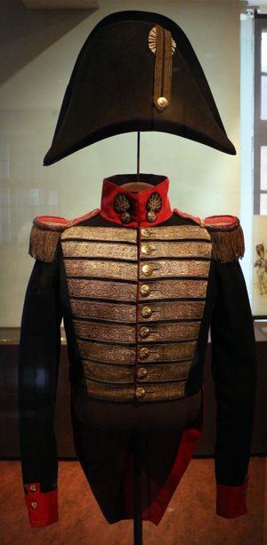 사르데냐 국왕의 스위스 근위대의 제복, 1817-1830