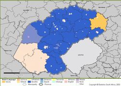 프리스테이트 주의 언어