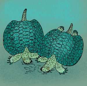 헤노두스의 전체 복원도