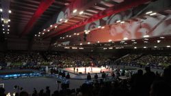 결승전 실내 경기장