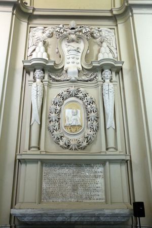 라테라노 대성당에 있는 18세기에 만들어진 세르지오 4세의 무덤