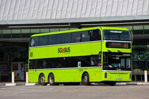 Go-Ahead Singapore 소속의 Yutong E12DD