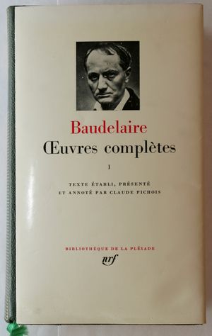 샤를 보들레르의 작품 표지, 플레야드 총서