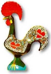 바르셀루스 수탉은 종종 포르투갈의 상징으로 사용된다.