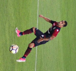 2017년 칼리아리 소속의 사우