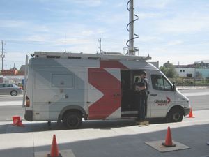 글로벌 BC의 생방송 밴