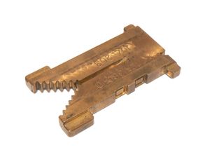 자기 잉크 문자 인식(MICR) 매트릭스, 코드 127용으로 절단됨.