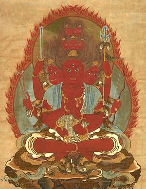 산보 고진("삼보의 맹렬한 신 (고진)"), 일본 불교의 부뚜막 신