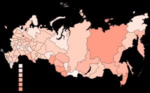 파벨 그루디닌의 연방 주별 선거 결과