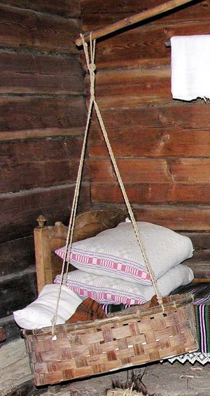 룸시스케스 박물관에 전시된 수발키야의 요람