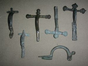 석궁 피불라. 서기 3~5세기