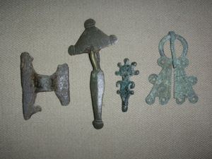 후기 로마 피불라. 서기 5~10세기