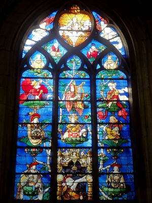 프랑스 보베의 생테티엔 교회에 있는 이새의 나무, 앙그랑 르 프린스, 1522–1524