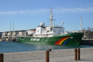 그린피스의 에스페란자. 사진: Jean-Pierre Bazard