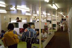 세이칸 연락선히야마마루의 일반석