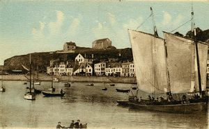 19세기 초 그랑빌 항구