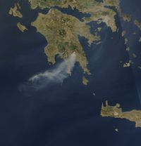 Rapidfire – 8월 23일 촬영된 산불에 대한 NASA 이미지