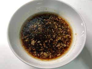 버섯 마늘 간장