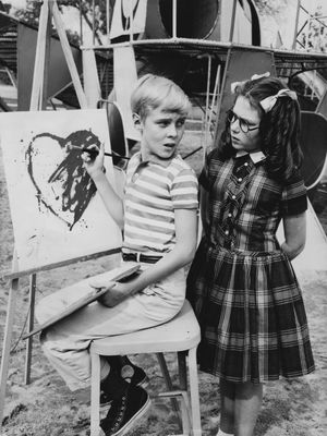 1963년 지니 러셀과 함께