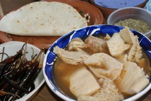 메누도 블랑코 한 그릇