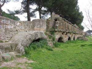 아쿠아 마르시아의 일부