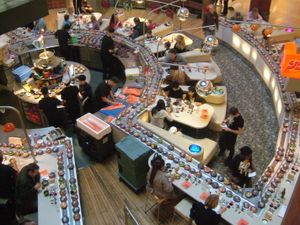 블루워터 쇼핑 센터의 YO! Sushi (2007)