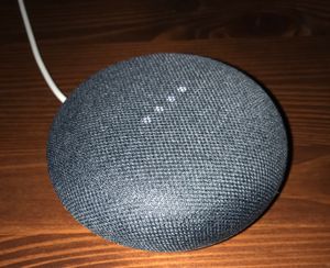 차콜 색상의 네스트 미니 (2세대)