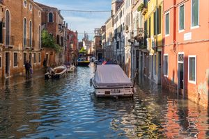 2019년 12월 침수된 Fondamenta del Squero