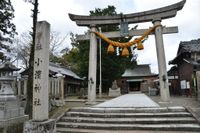 오바마 성 혼마루 터에 있는 오바마 신사