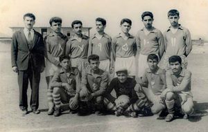 1959년 나사지 선발 라인업, 이 팀의 첫 번째 라인업으로 여겨진다.