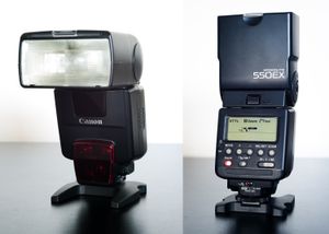 스피드라이트 550EX, 1998년 출시된 초기 E-TTL 플래시
