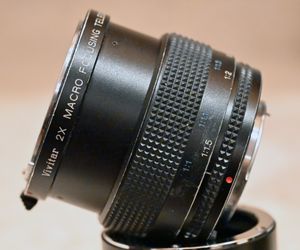 줌 익스텐션 튜브처럼 작동하는 비비타 줌 텔레컨버터