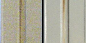 왼쪽 이미지는 저조도 환경에서 노출 시간이 10초 이상이다. 오른쪽 이미지는 적절한 조명과 0.1초 노출을 사용했다.