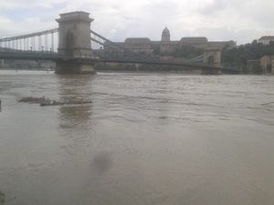 2013년 6월 5일 헝가리 부다페스트 홍수