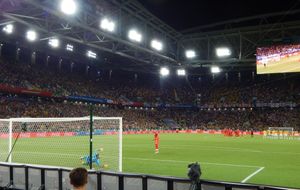 에릭 다이어가 잉글랜드의 첫 월드컵 승부차기 승리를 결정짓는 골을 넣었다. 잉글랜드는 이전 세 번의 승부차기에서 모두 졌다.