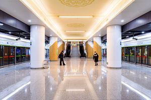 16호선 다관잉역 승강장