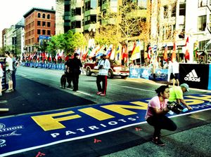 보일스턴 스트리트의 2012년 결승선