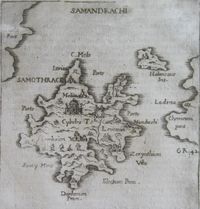 프란체스코 피아첸차가 그린 사모트라키, 1688년