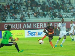 2019년 EMS 스타디움에서 열린 고쿨람 케랄라와 모훈 바간의 I-리그 경기