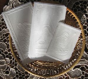 기독교 장면을 묘사한 폴란드 크리스마스 웨이퍼.